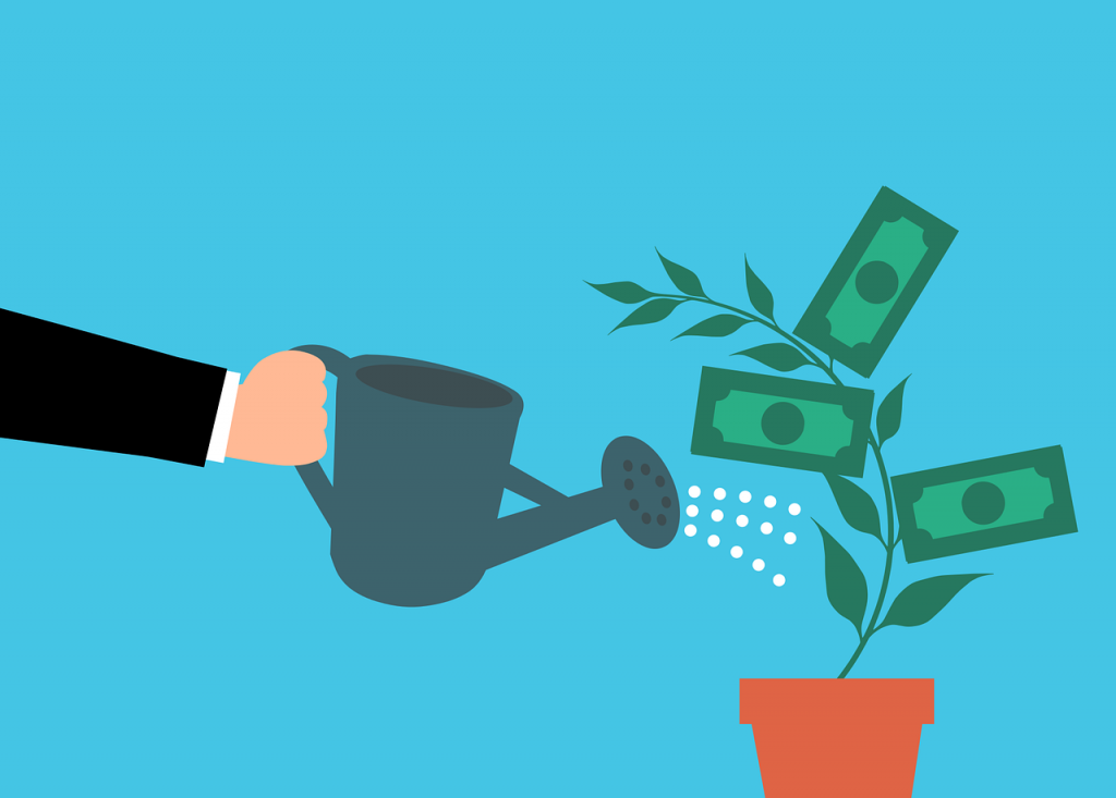 picture showing how investment works